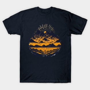 mountains and sun T-Shirt